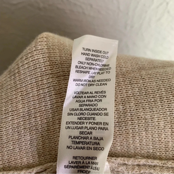 Chico’s Scroll-Lace Cardigan Jacket Cream Gold Sz 1 Medium - Picture 7 of 8